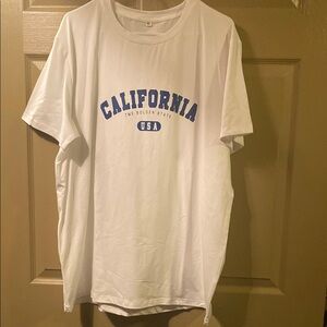 White California Graphic T-Shirt